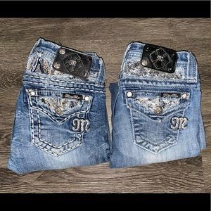 Miss me jeans girls size 10